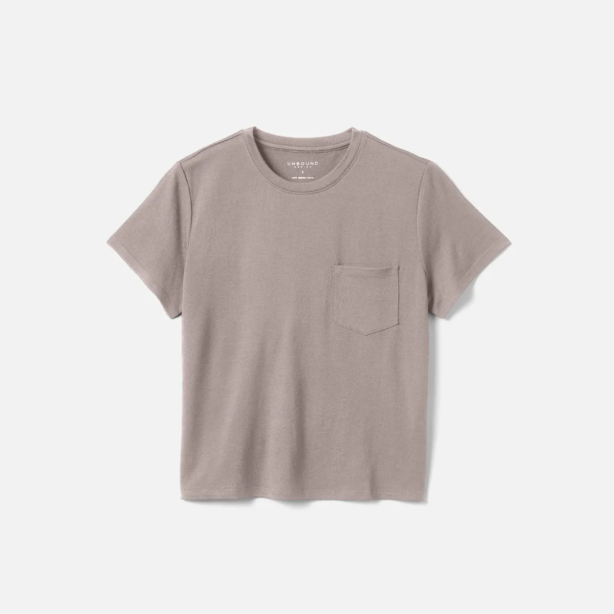 Women's Merino Boxy Pocket Tee 19