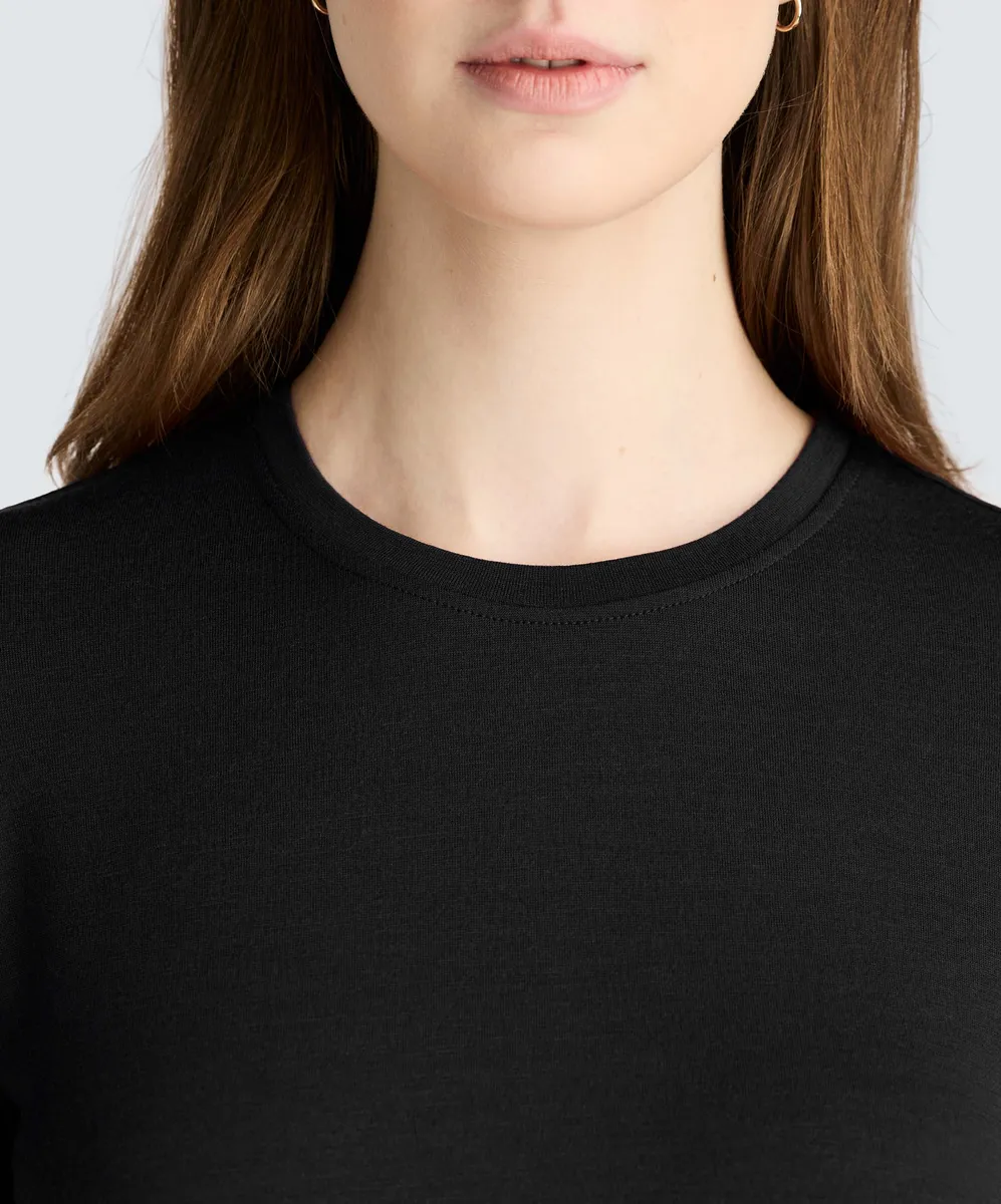 Women's Merino Crew Neck T-Shirt 14