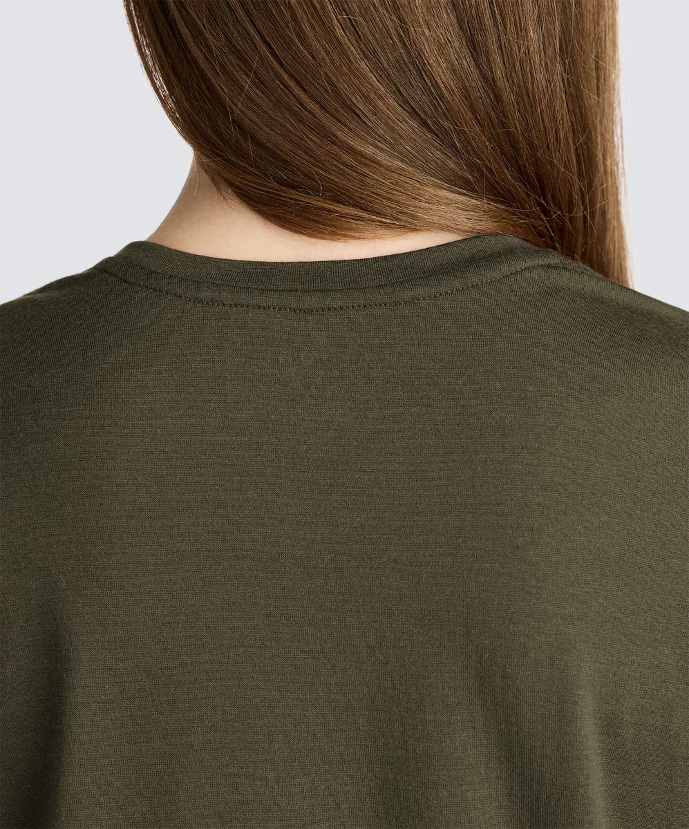 Women's Merino Crew Neck T-Shirt 26