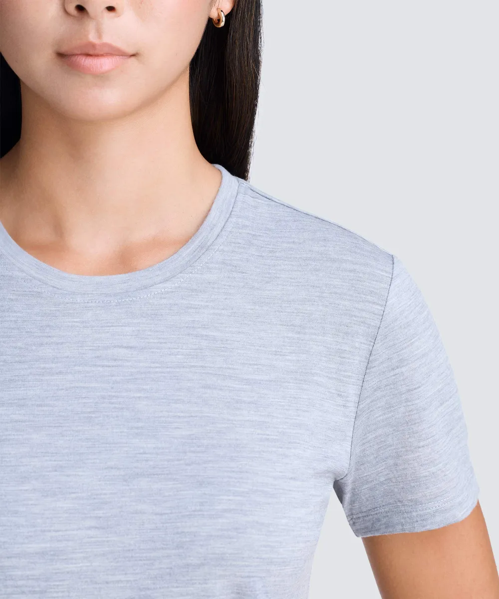 Women's Merino Crew Neck T-Shirt 31