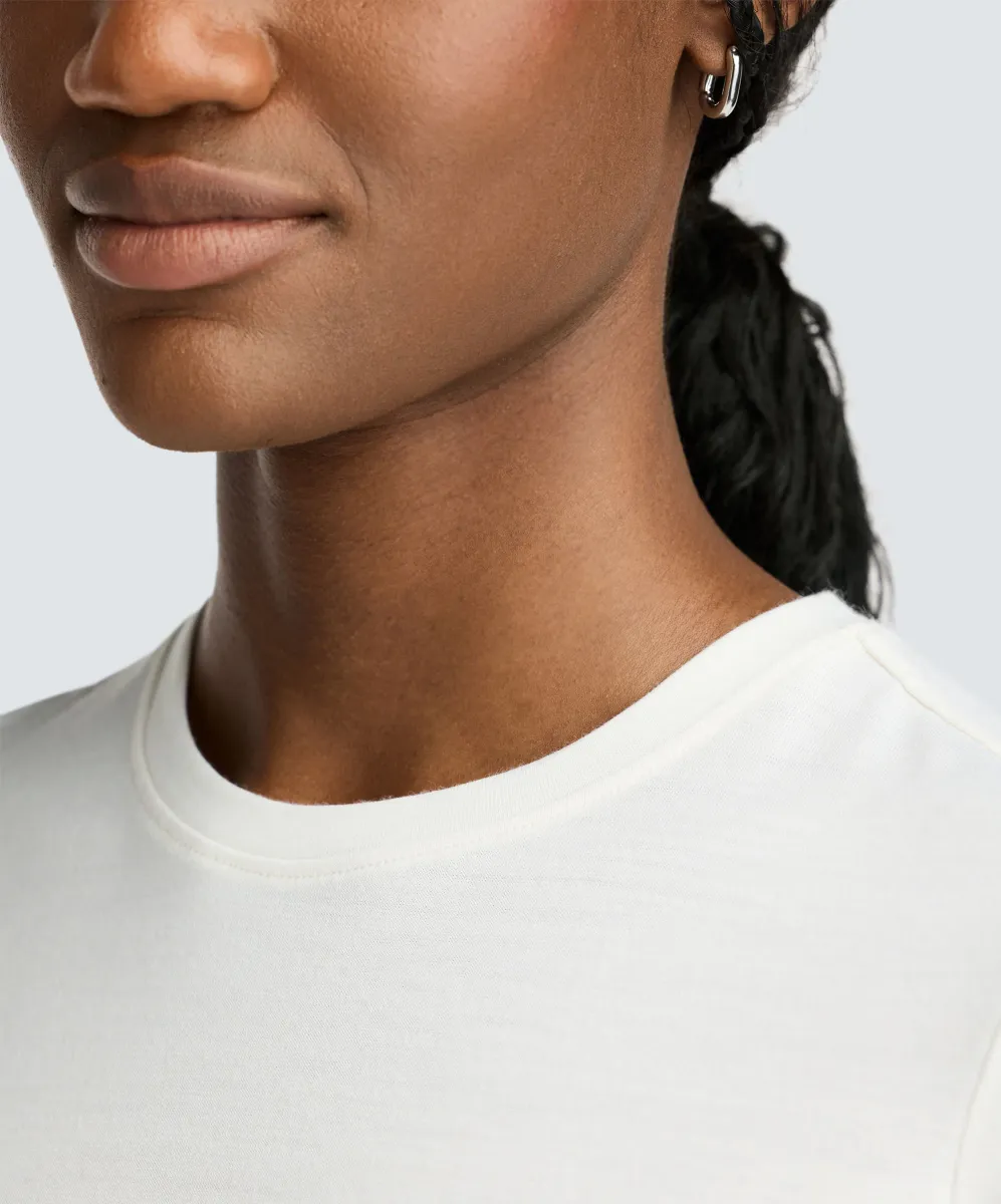 Women's Merino Crew Neck T-Shirt 36