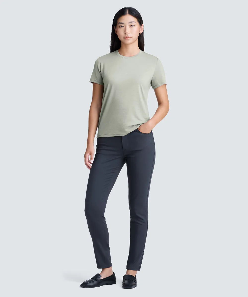 Women's Merino Crew Neck T-Shirt 44