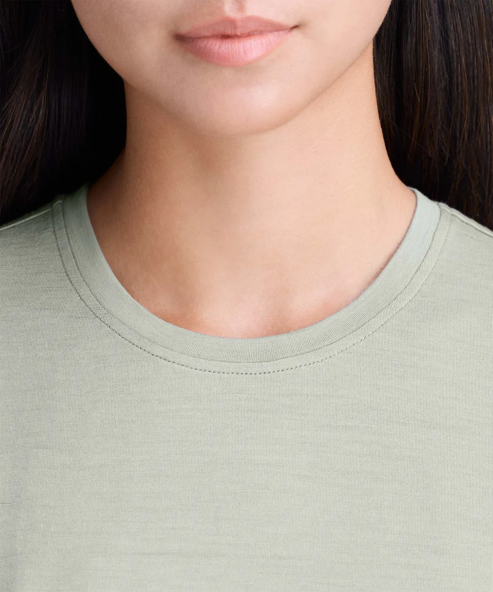 Women's Merino Crew Neck T-Shirt 45