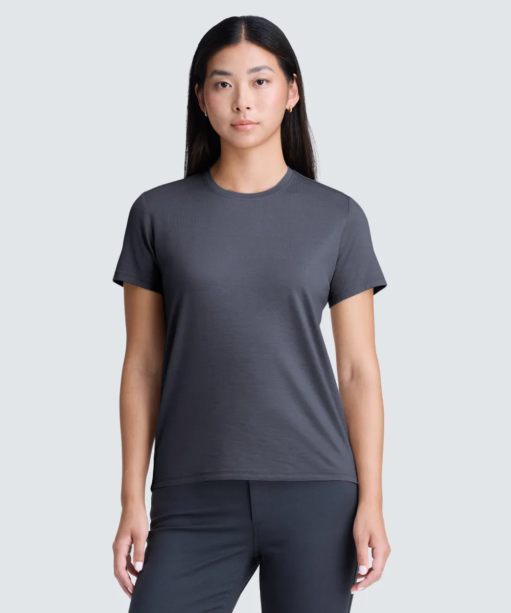 Women's Merino Crew Neck T-Shirt 7