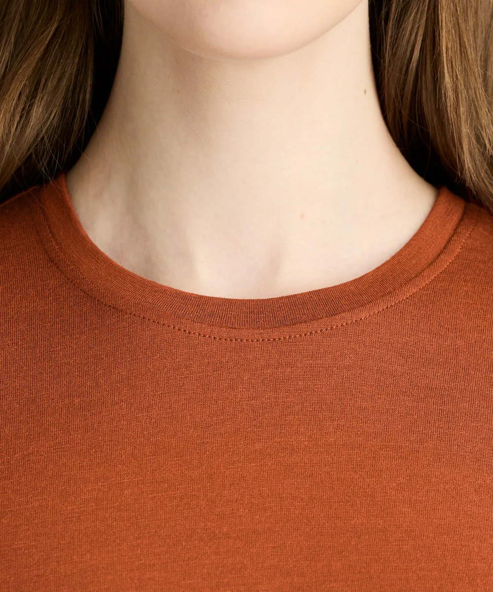 Women's Merino Crew Neck T-Shirt 61