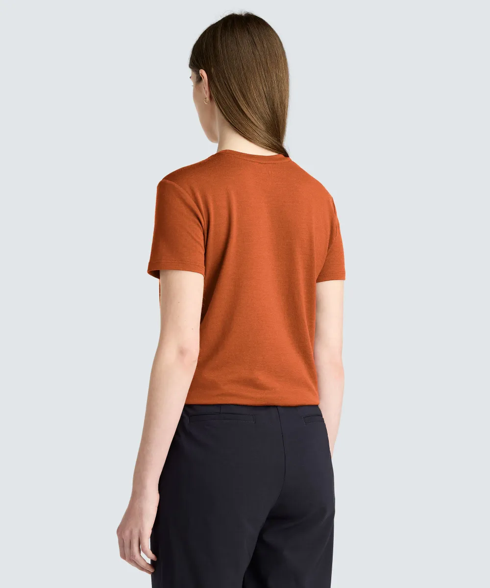 Women's Merino Crew Neck T-Shirt 62
