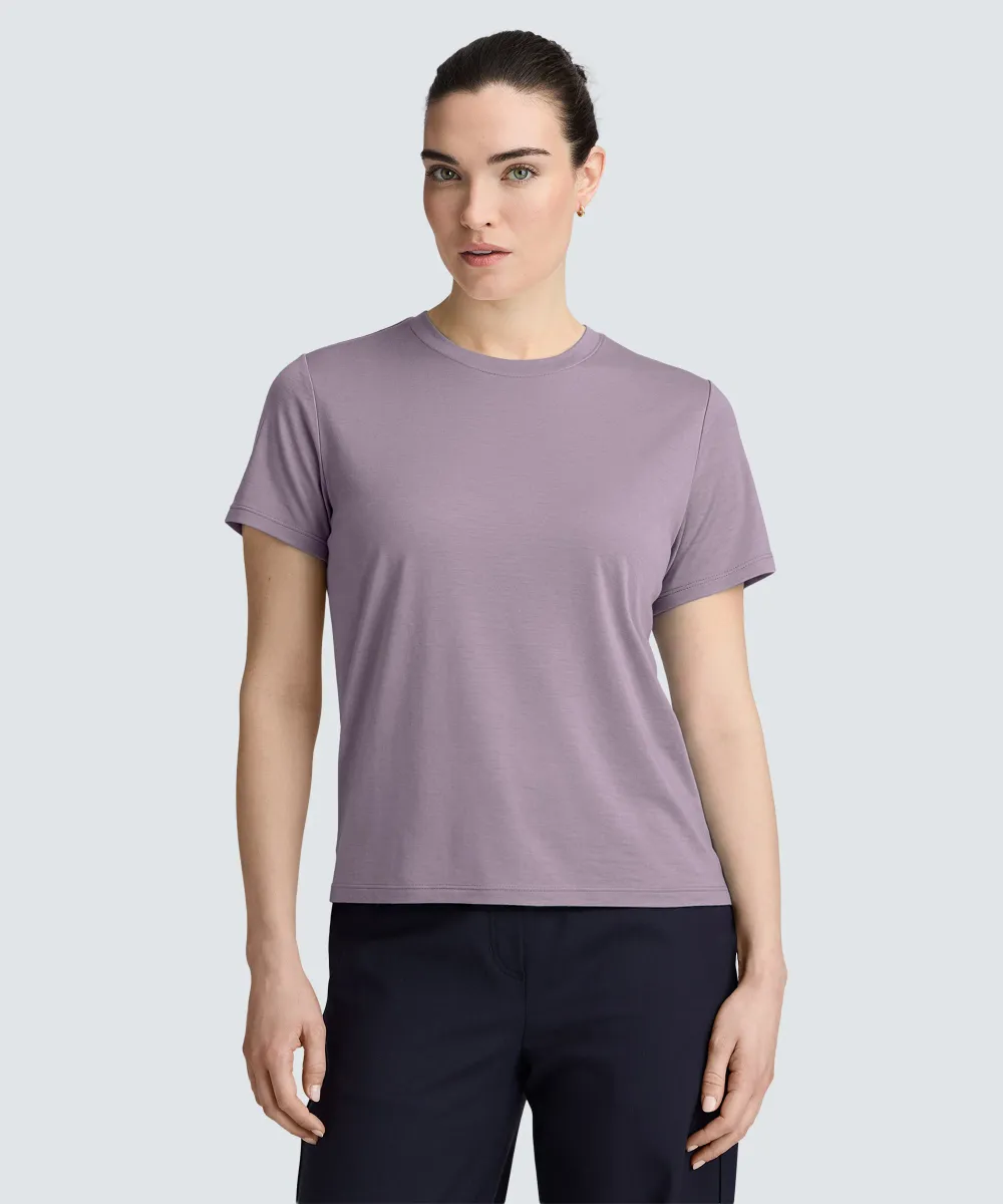 Women's Merino Crew Neck T-Shirt 76