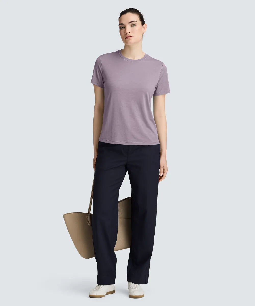 Women's Merino Crew Neck T-Shirt 77