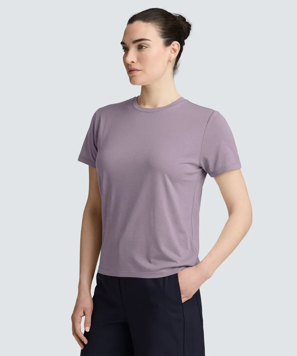 Women's Merino Crew Neck T-Shirt 78