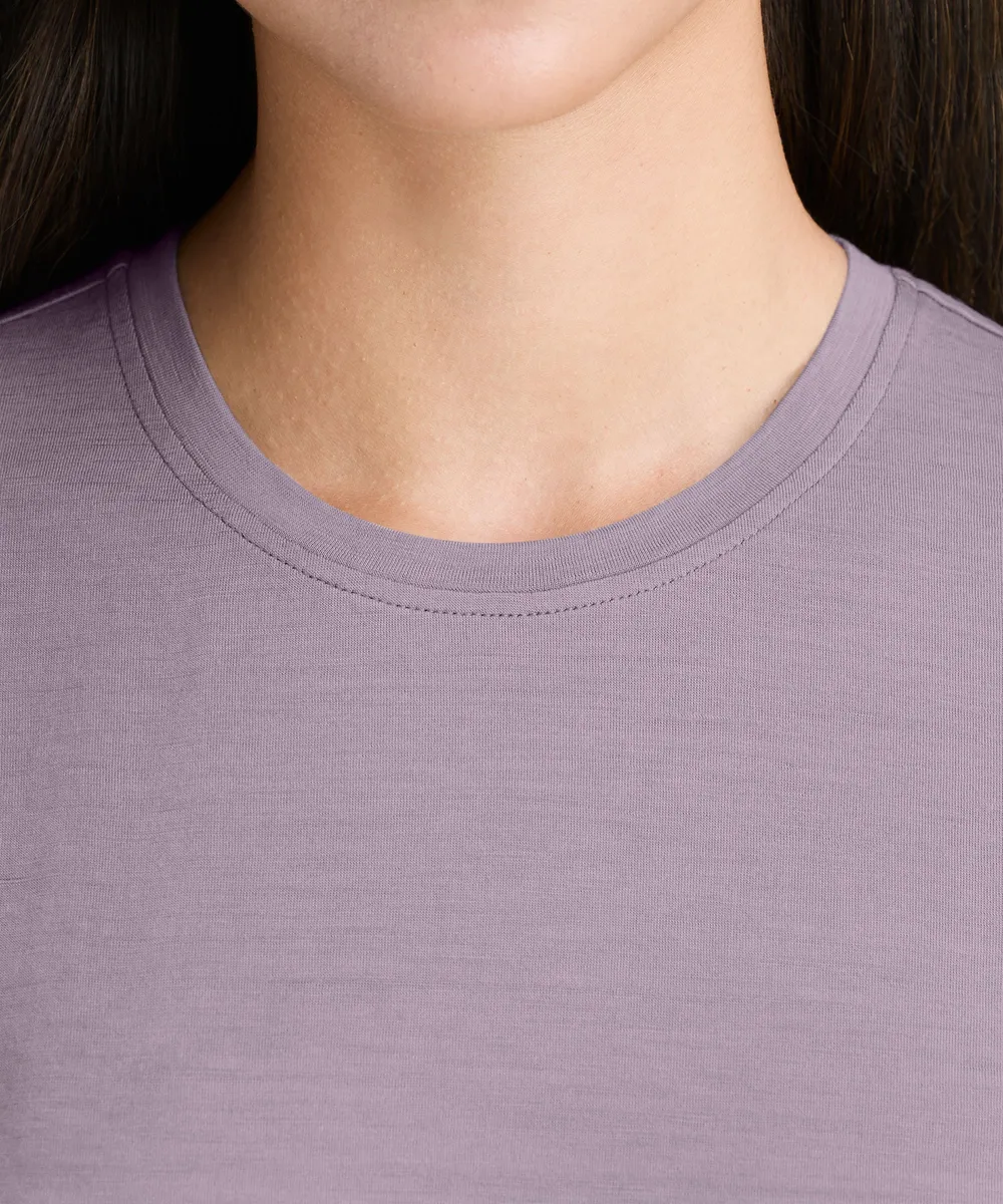 Women's Merino Crew Neck T-Shirt 79