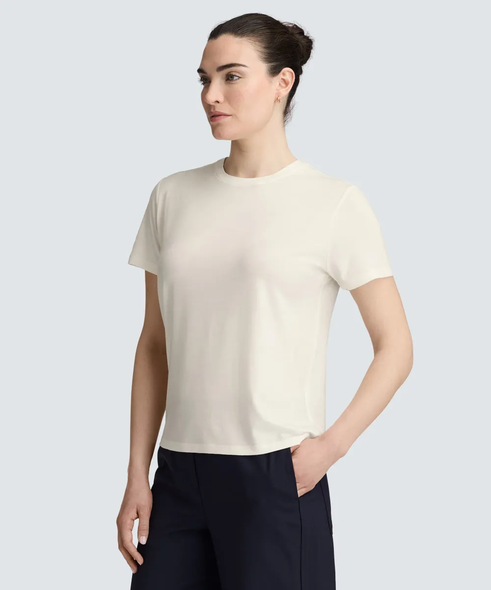 Women's Merino Crew Neck T-Shirt 84