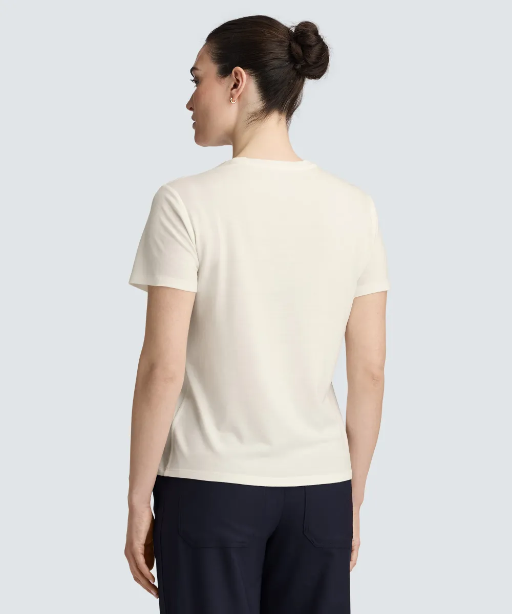 Women's Merino Crew Neck T-Shirt 86