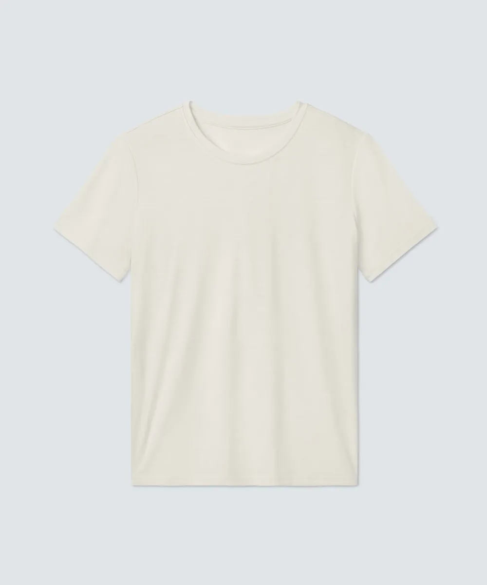 Women's Merino Crew Neck T-Shirt 87