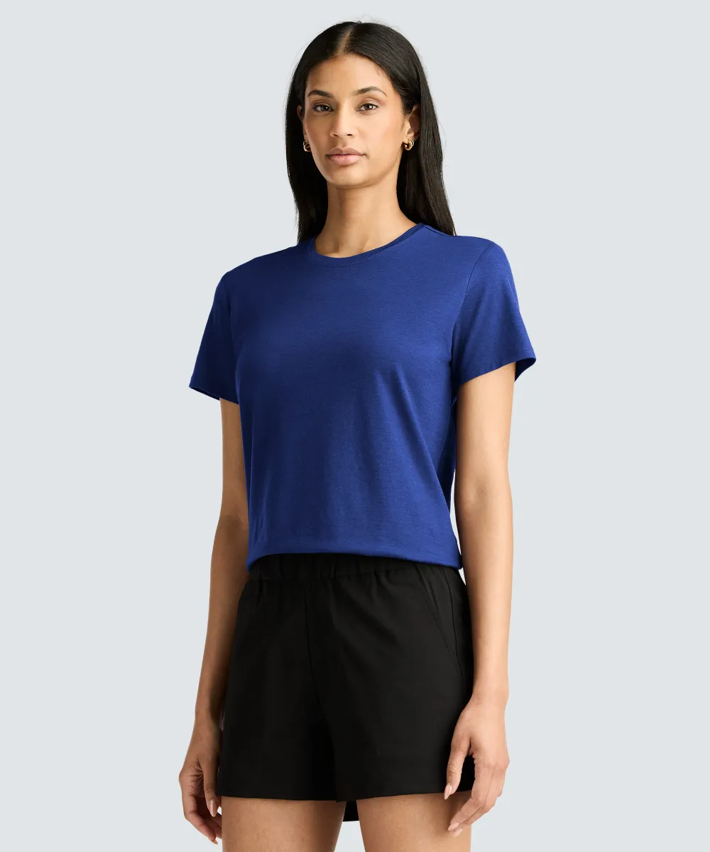 Women's Merino Crew Neck T-Shirt 88
