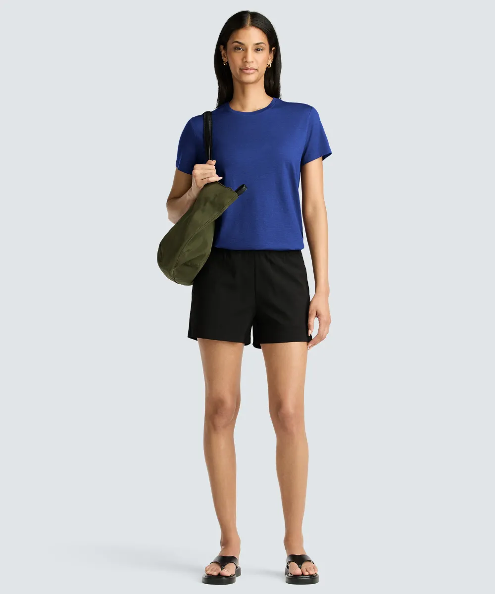 Women's Merino Crew Neck T-Shirt 89