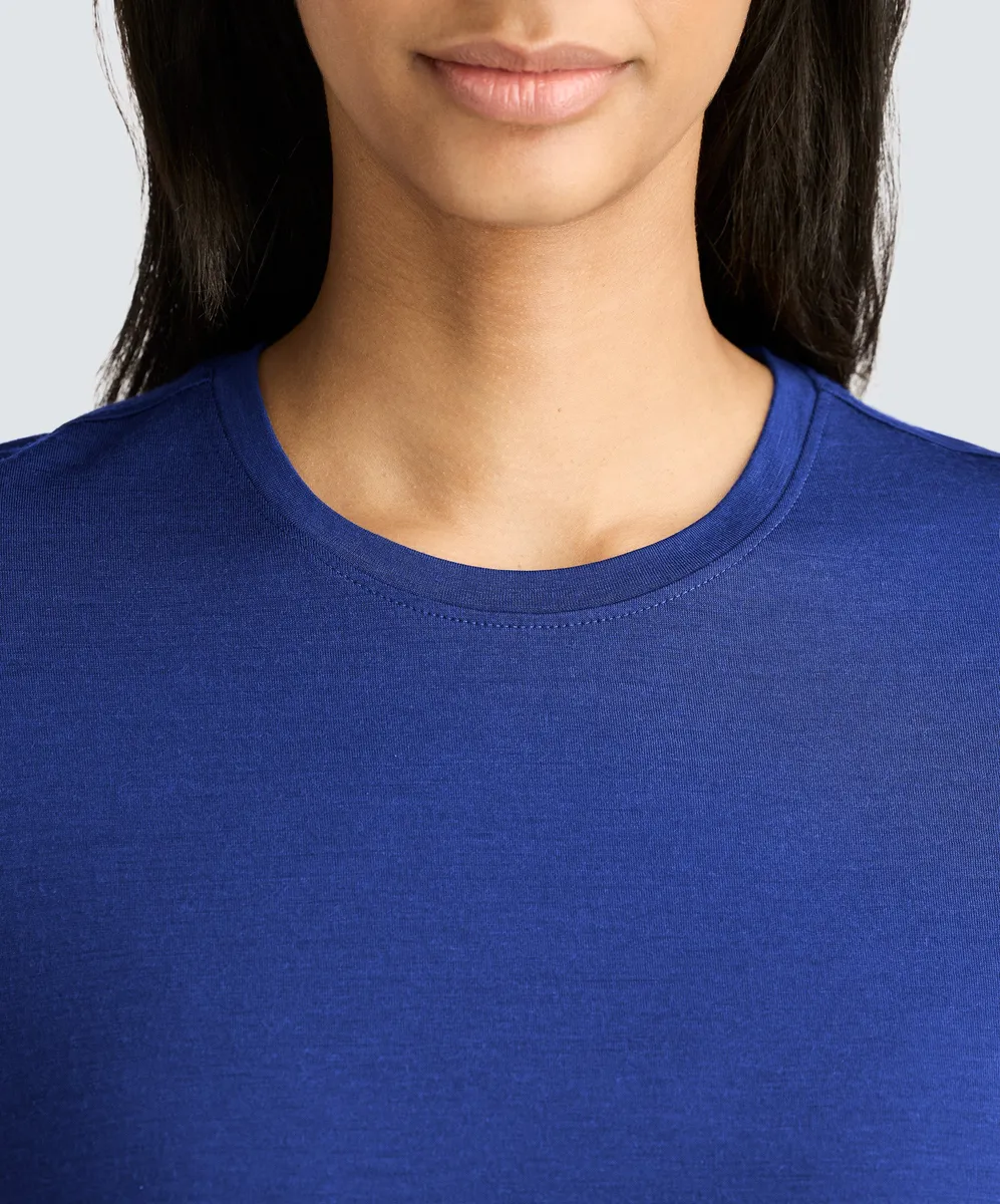 Women's Merino Crew Neck T-Shirt 90