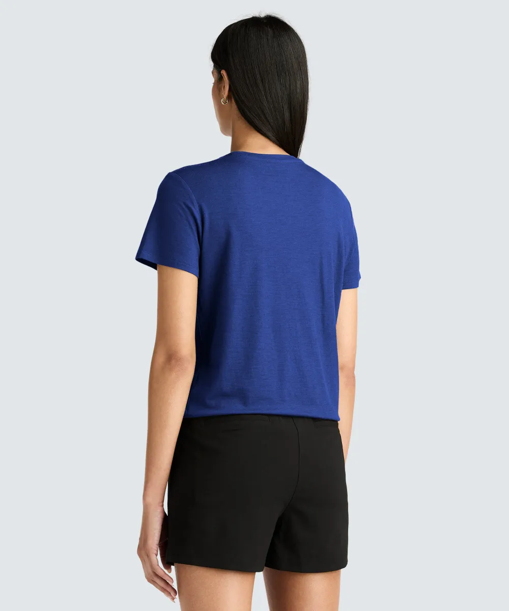 Women's Merino Crew Neck T-Shirt 91