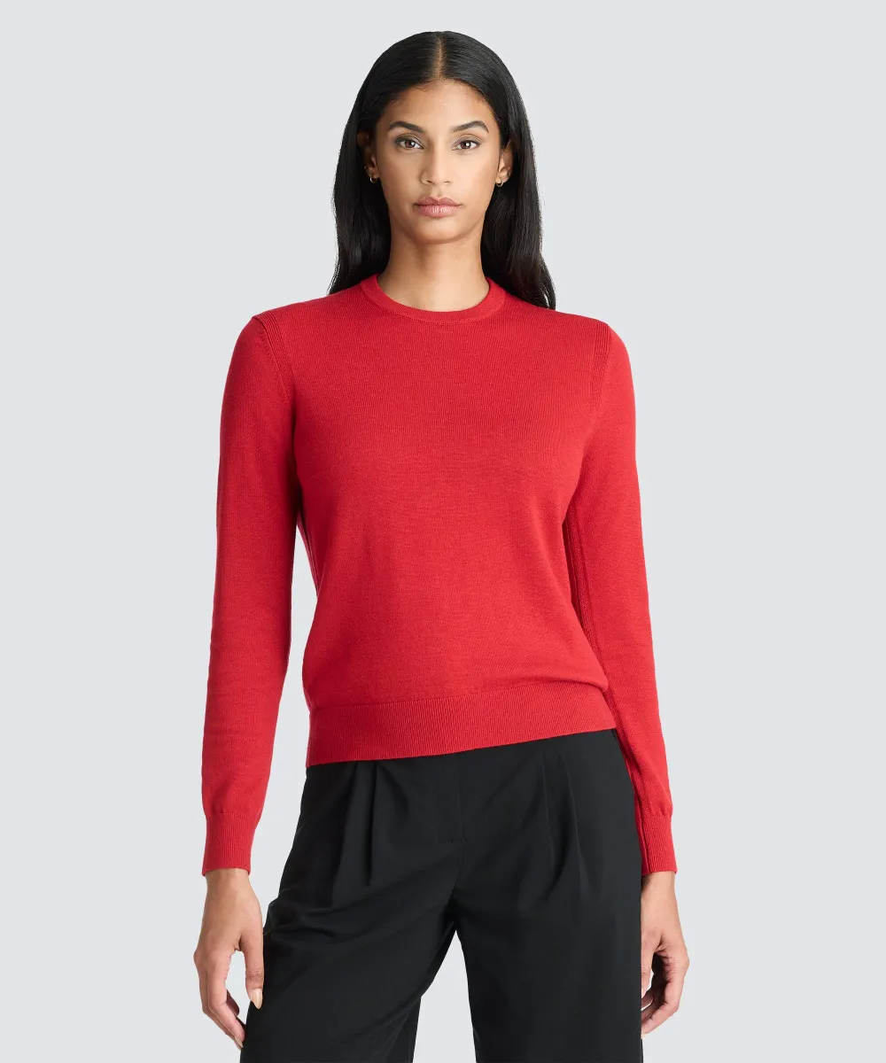Women's Merino Crew Sweater 14