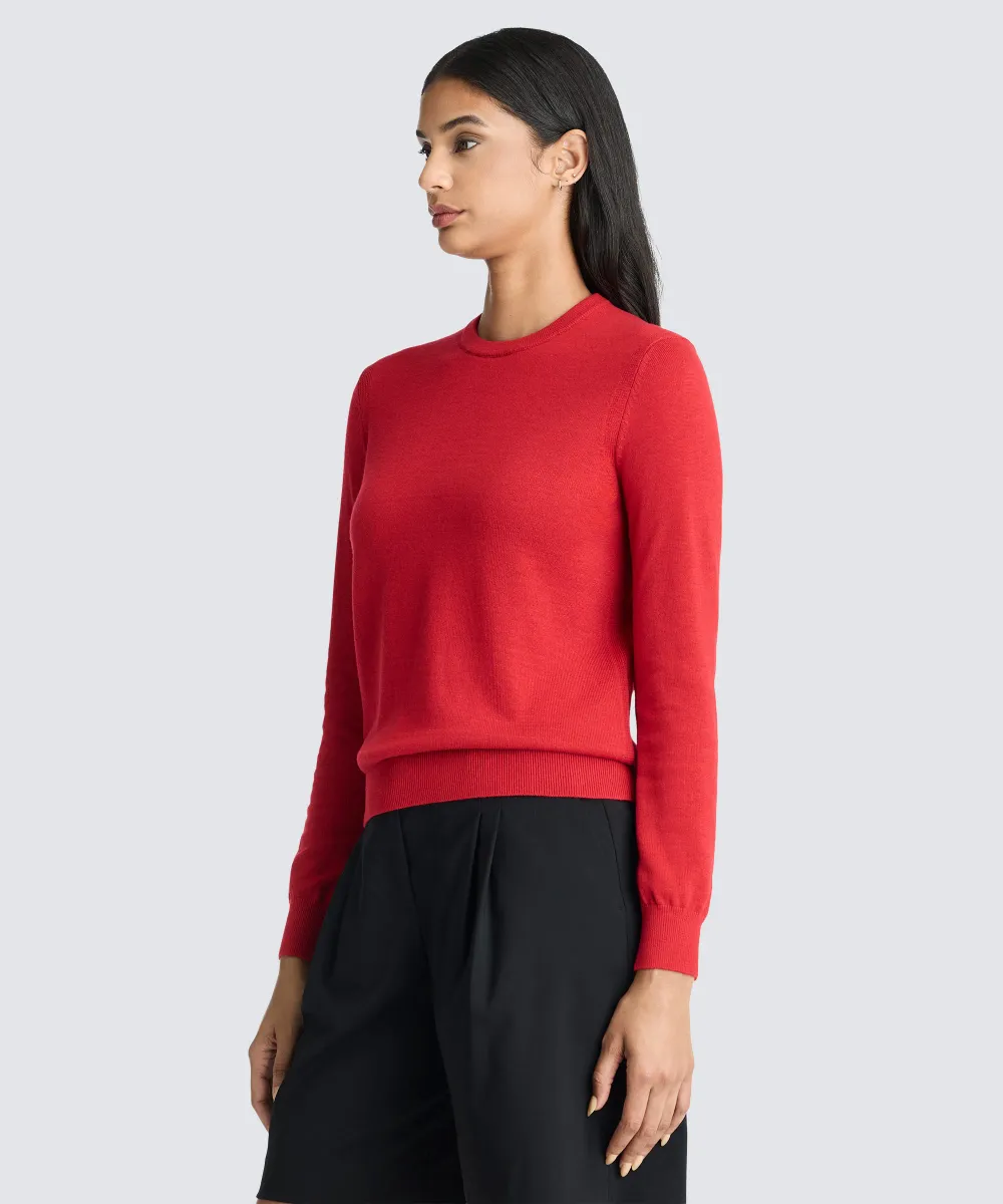 Women's Merino Crew Sweater 16