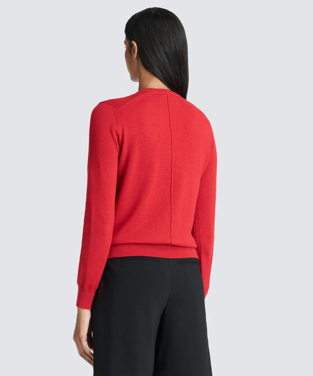 Women's Merino Crew Sweater 18
