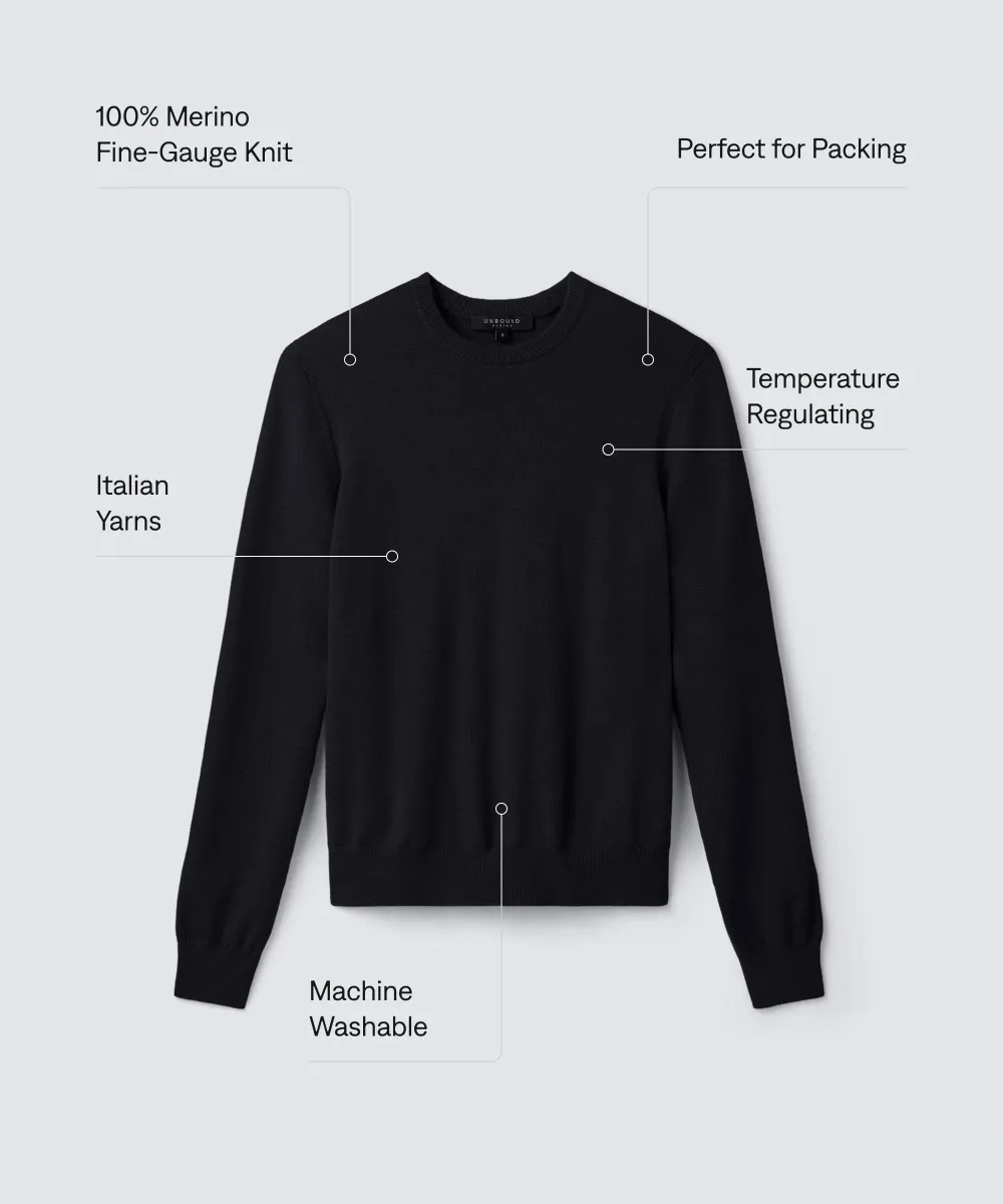 Women's Merino Crew Sweater 39