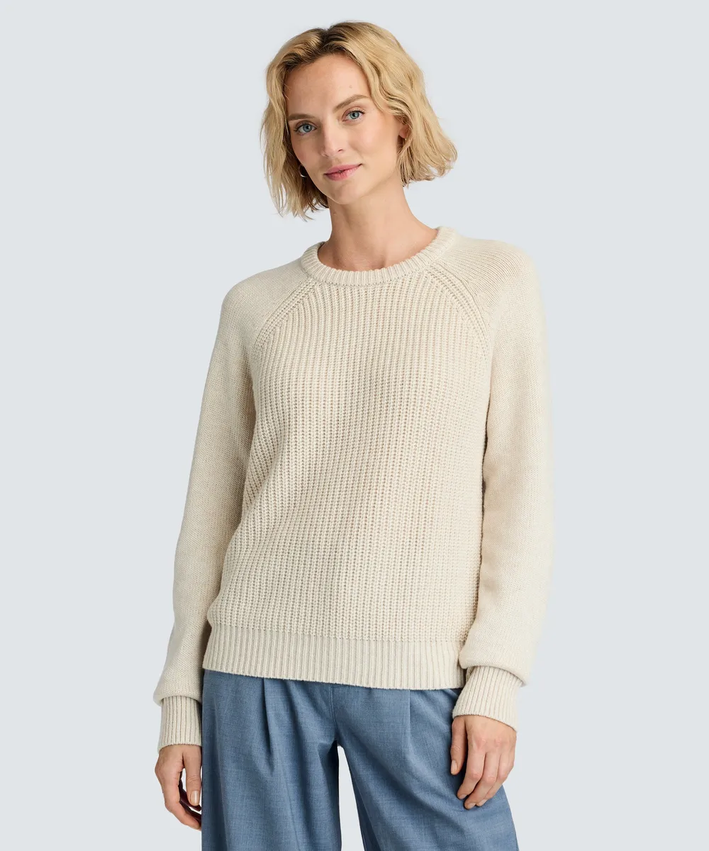Women's Merino Fisherman Sweater