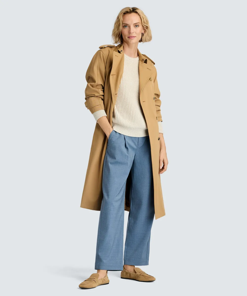 Women's Merino Fisherman Sweater 2