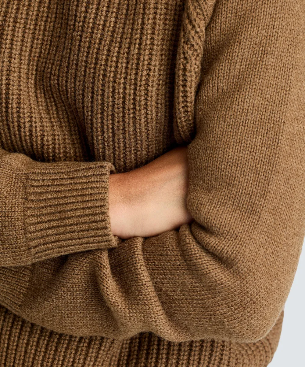 Women's Merino Fisherman Sweater 11