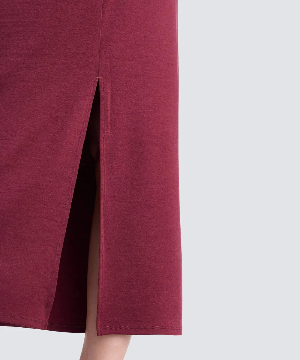 Women's Merino Maxi Skirt 8