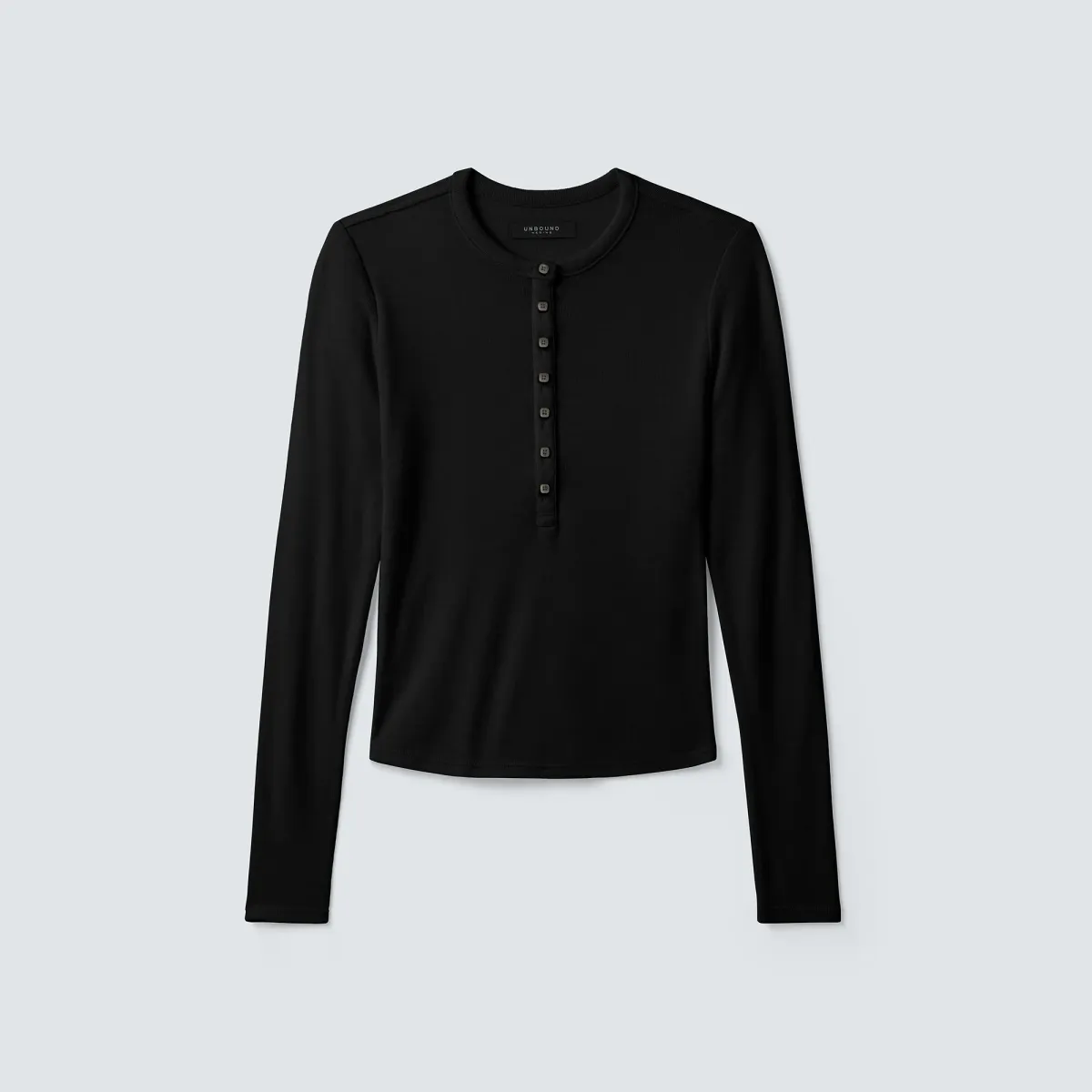 Women's Merino Rib Henley 10