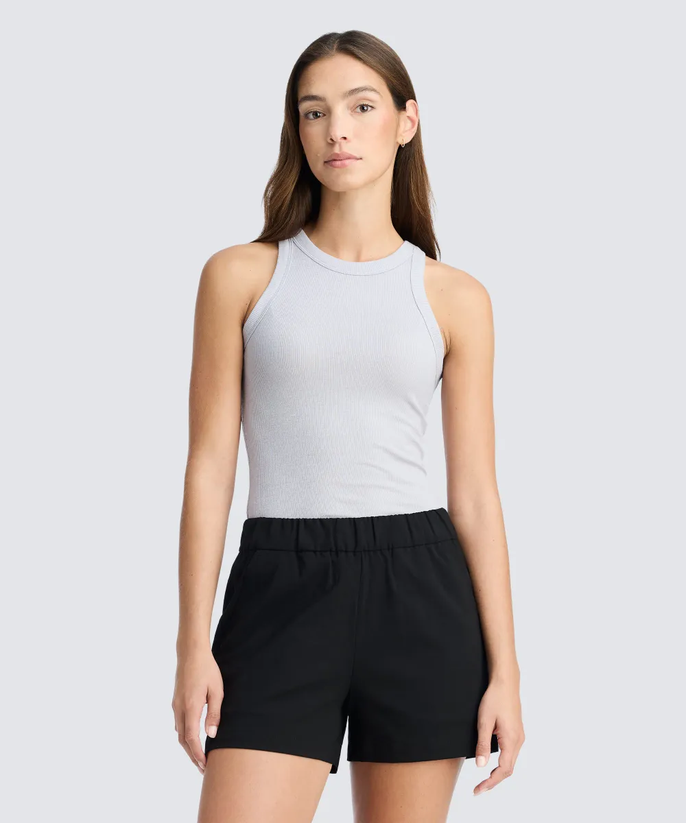 Women's Merino Rib Racer Tank 12