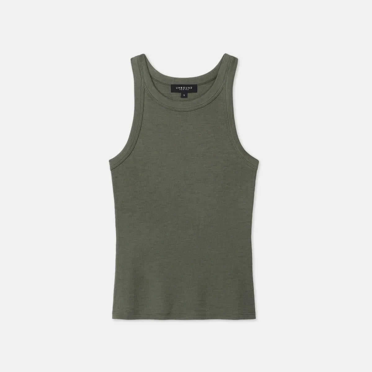 Women's Merino Rib Racer Tank 23