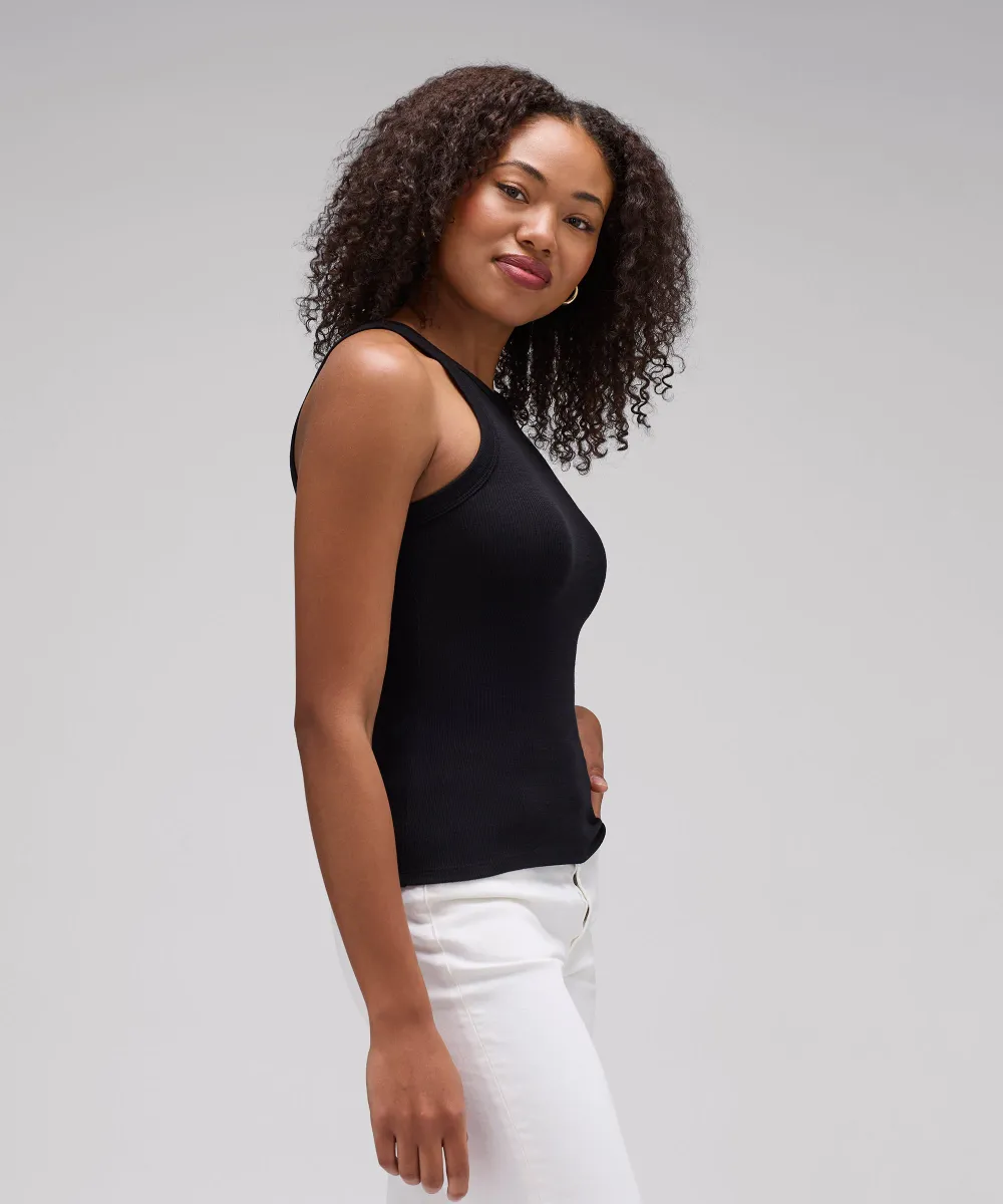 Women's Merino Rib Racer Tank 24