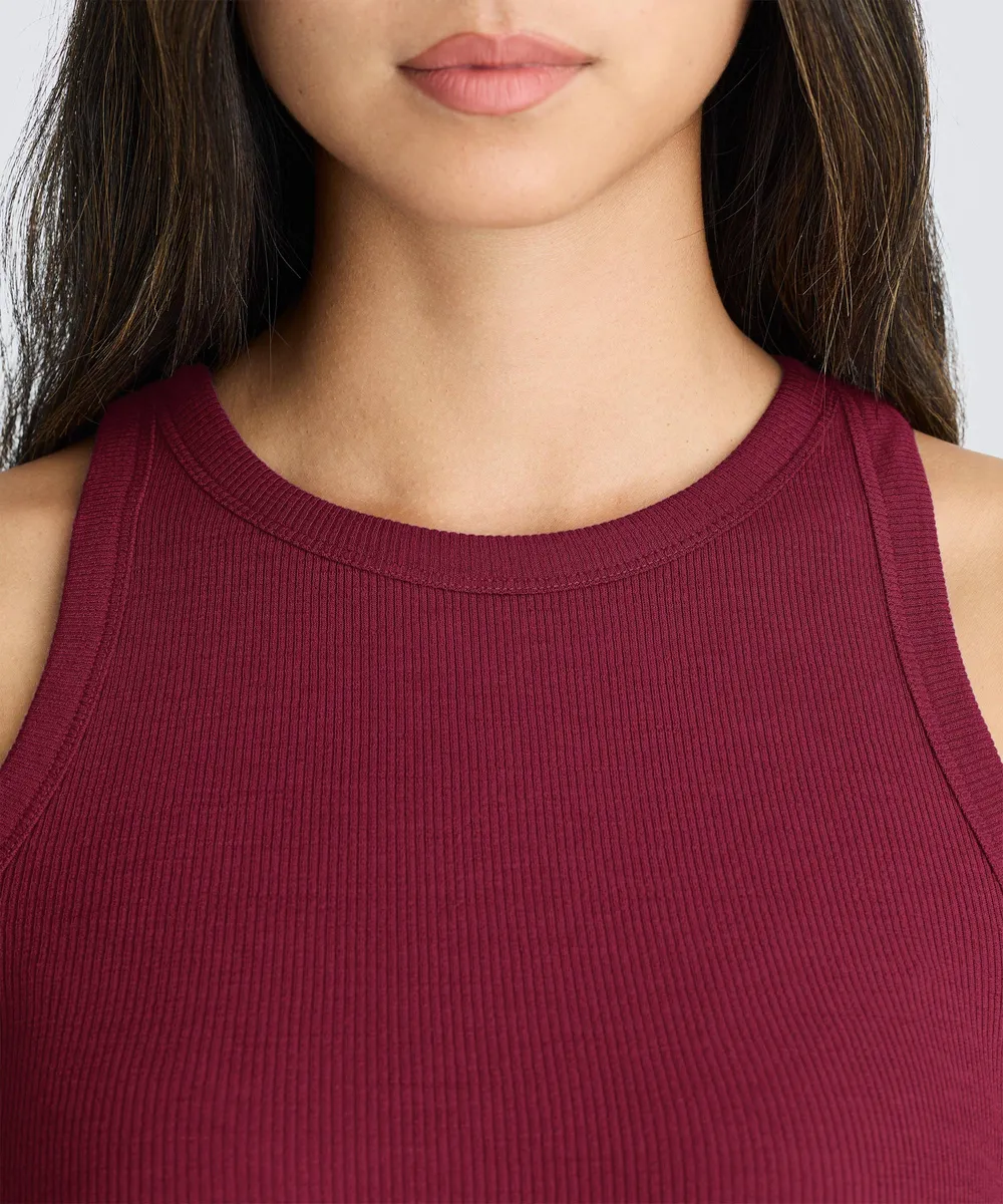 Women's Merino Rib Racer Tank 39