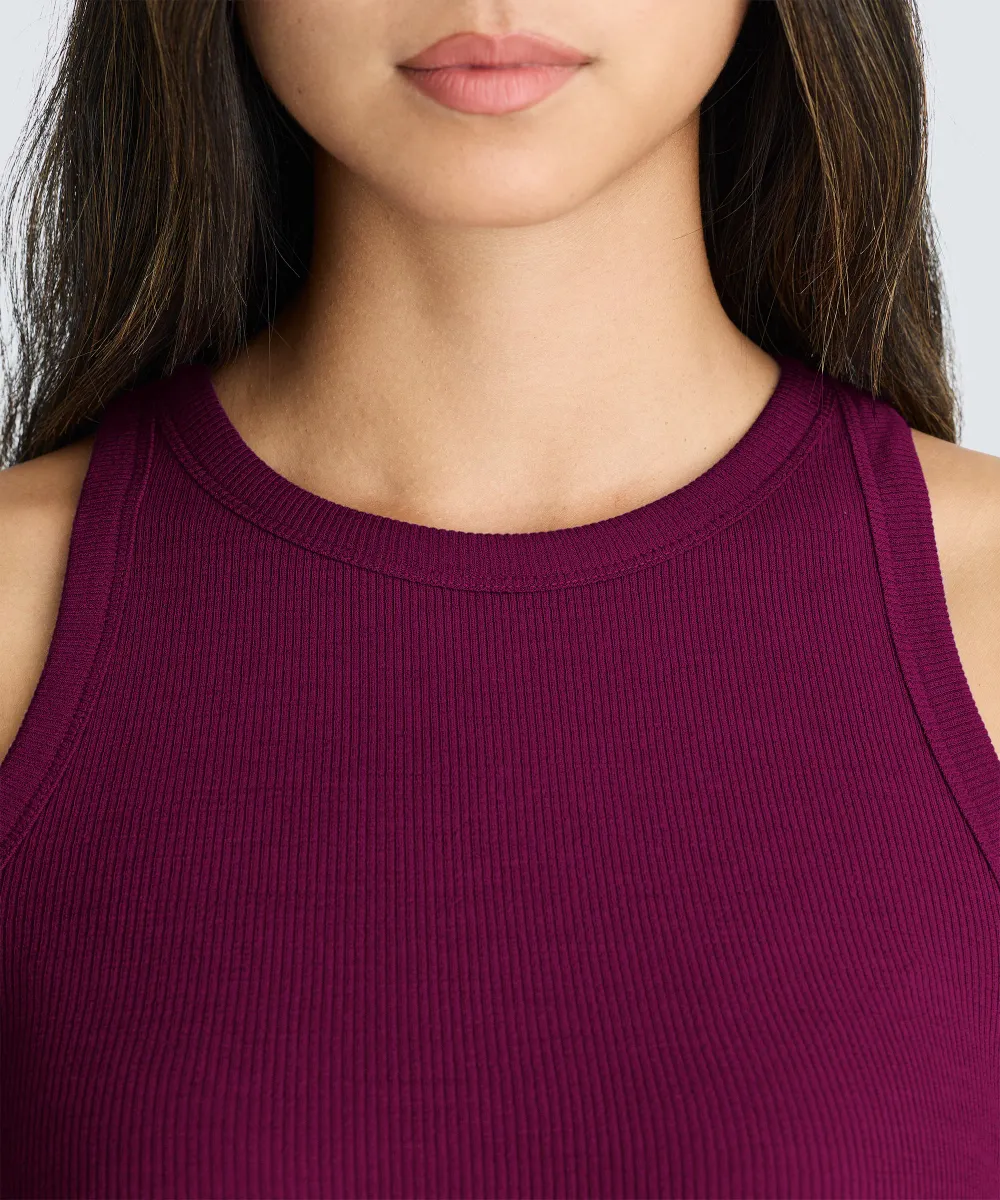 Women's Merino Rib Racer Tank 51