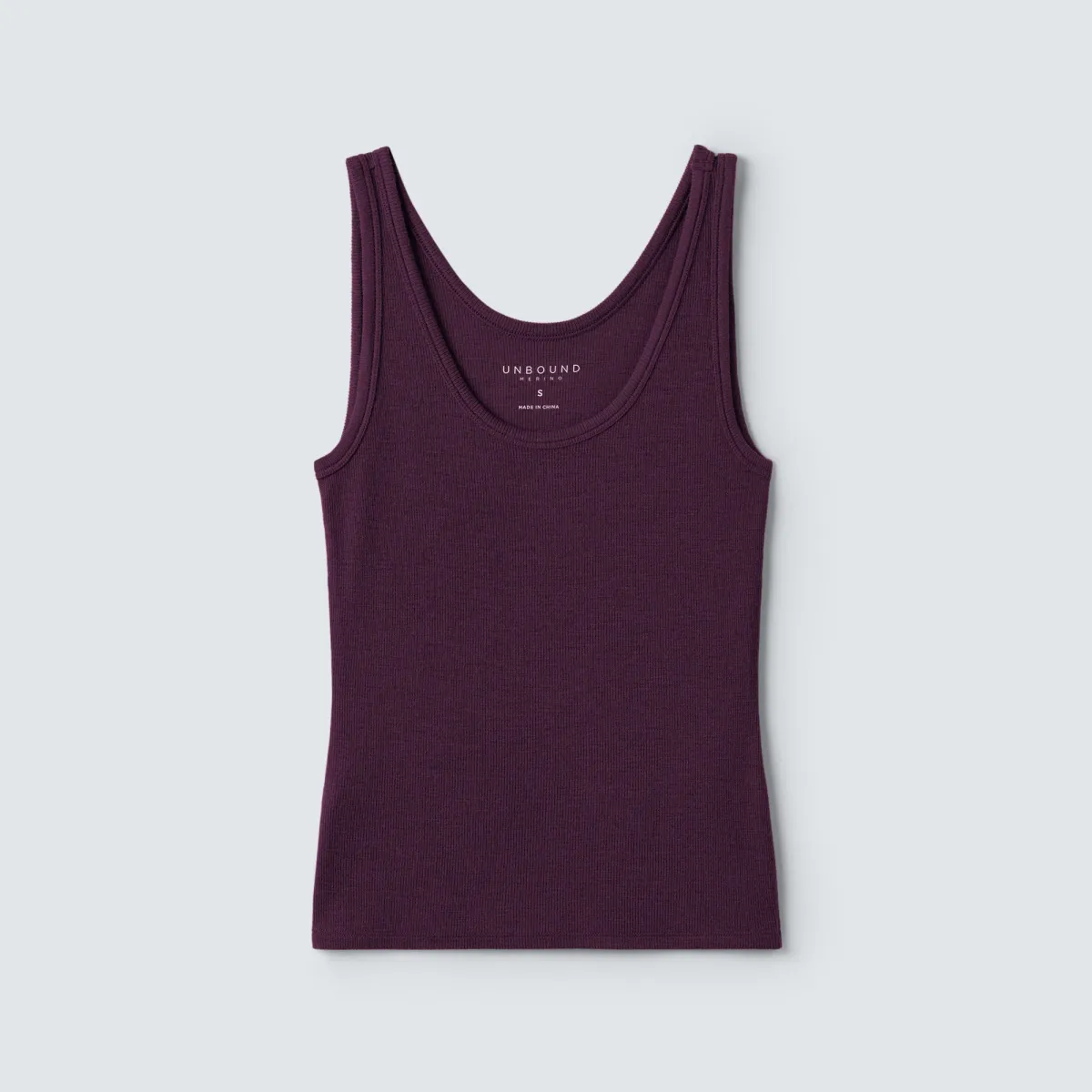 Women's Merino Rib Scoop Neck Tank 5