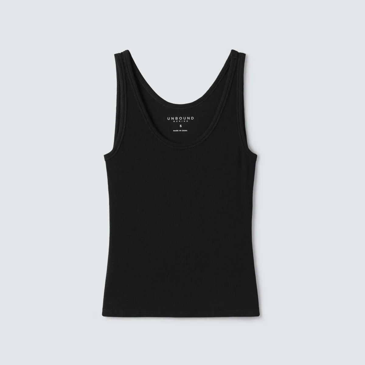 Women's Merino Rib Scoop Neck Tank 10