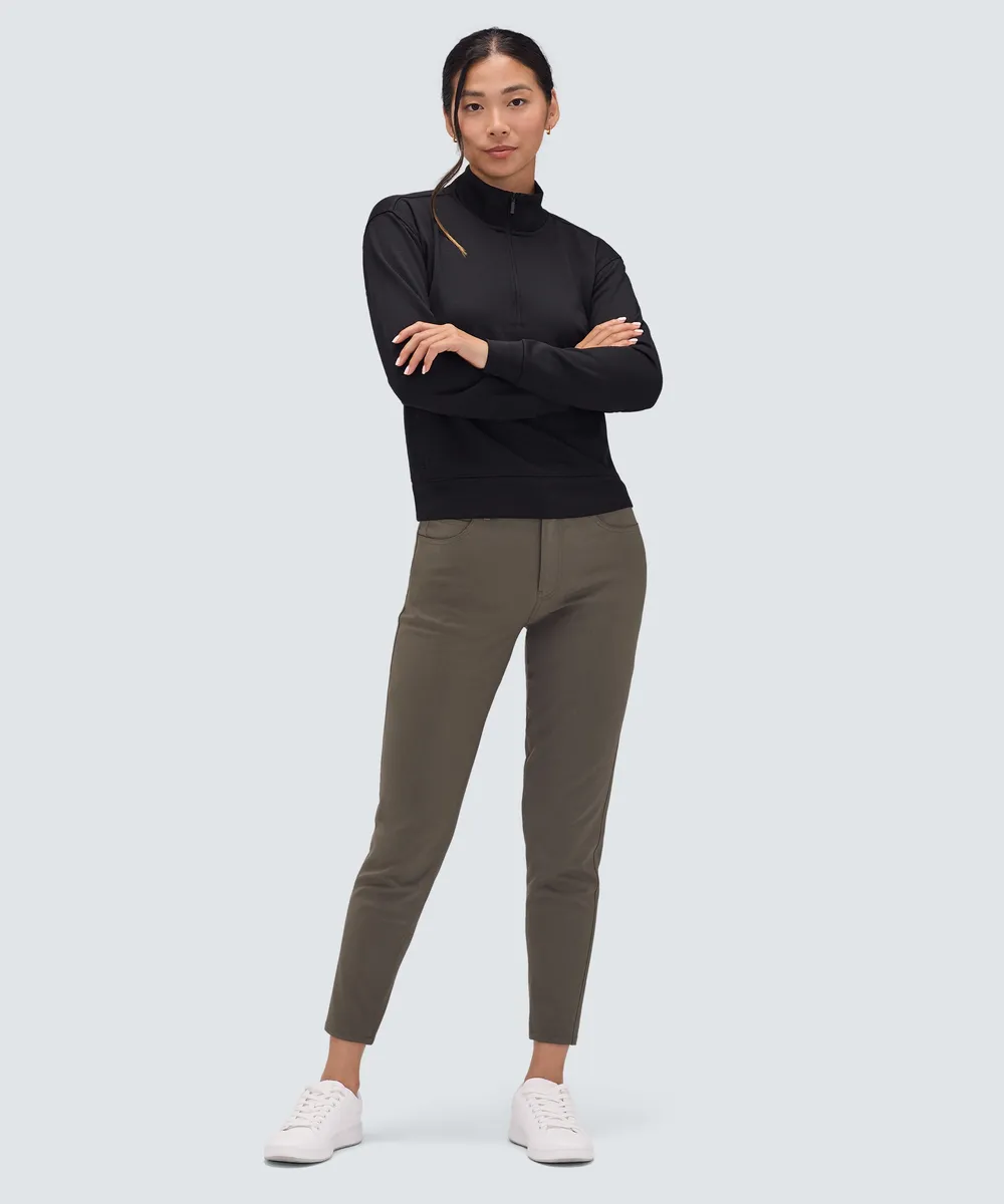 Women's Merino Transit Quarter Zip 3