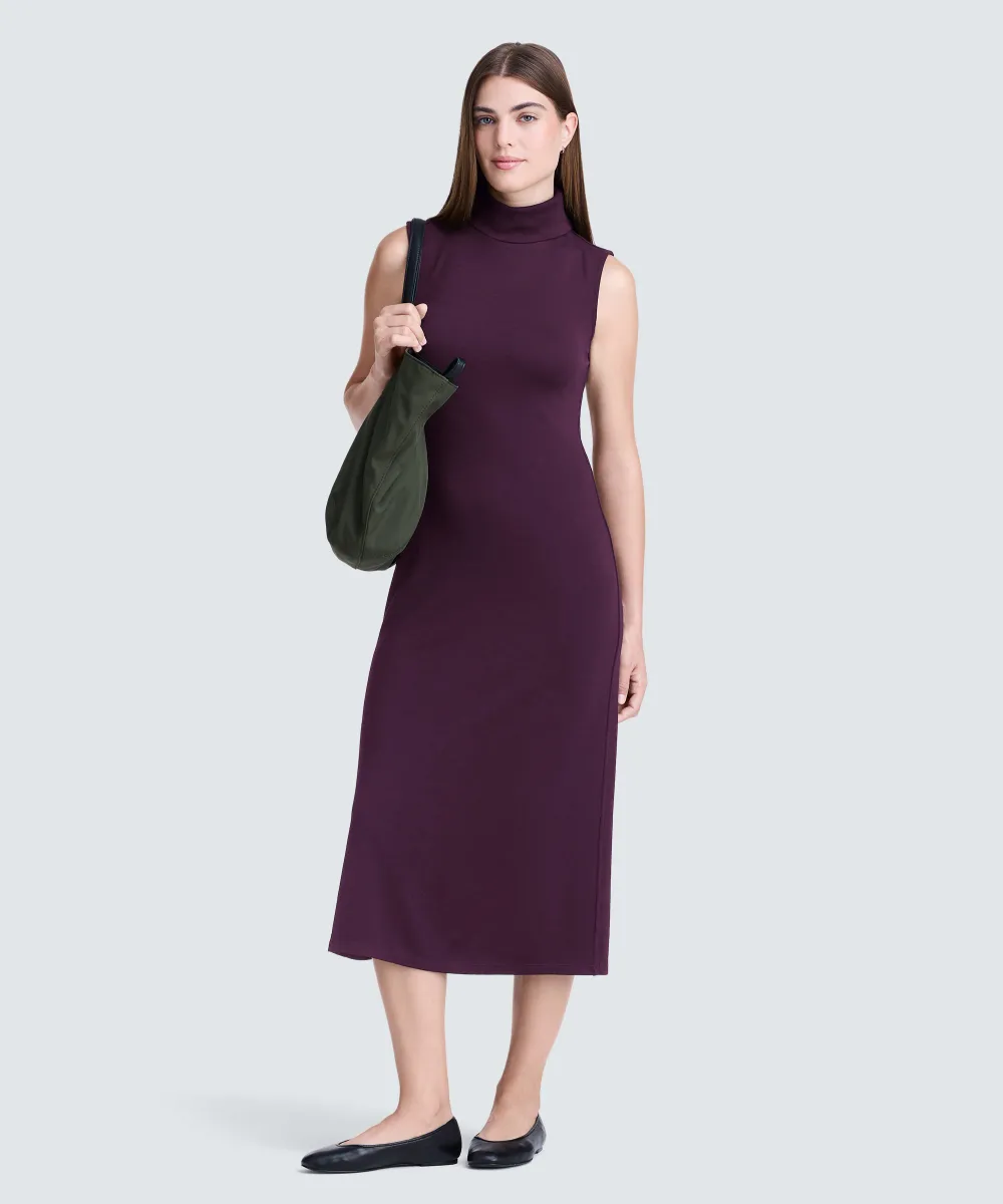 Women's Merino Turtleneck Dress