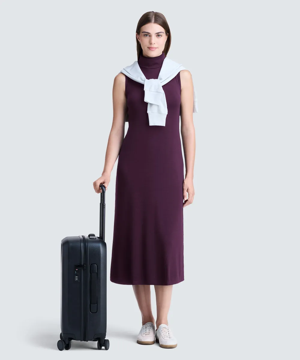 Women's Merino Turtleneck Dress 3