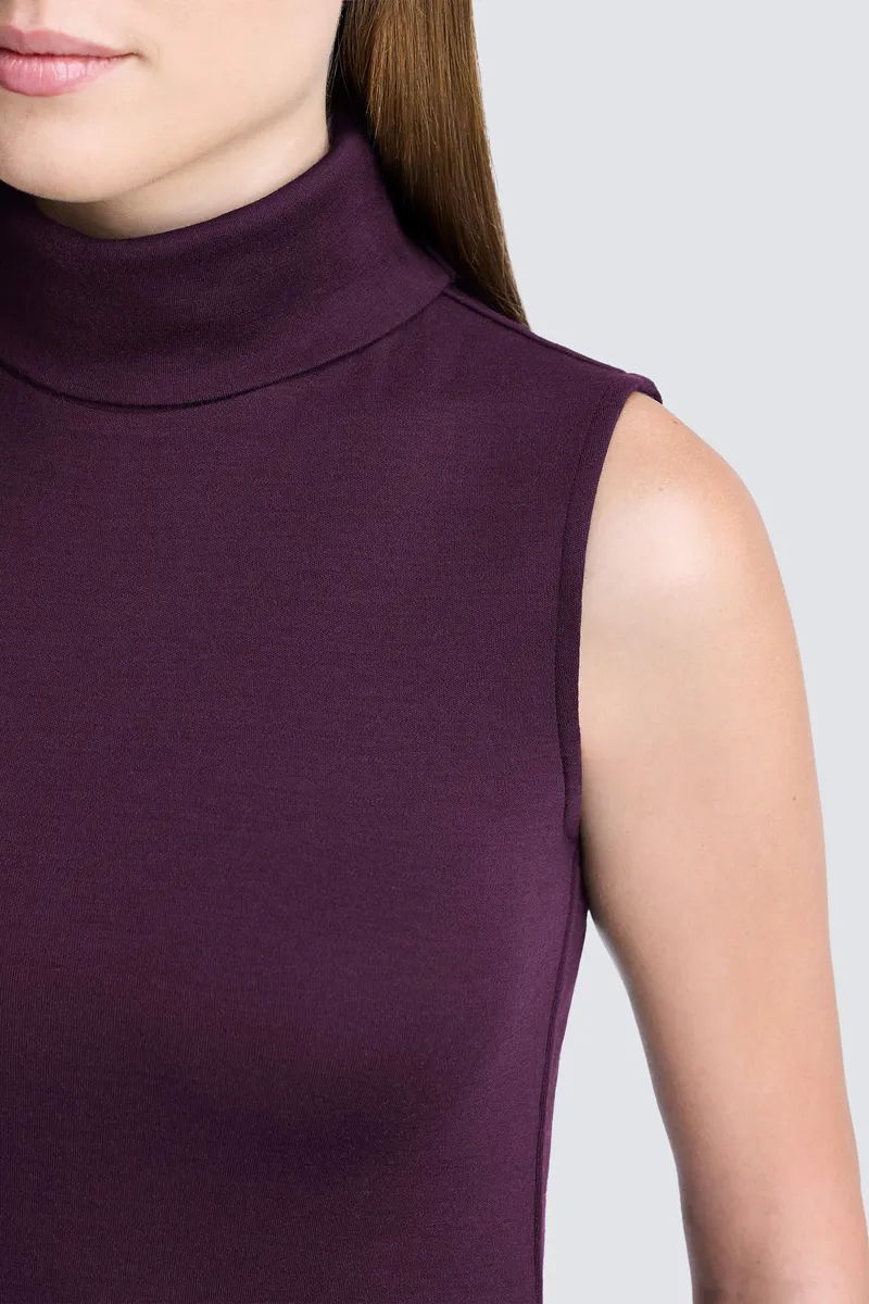 Women's Merino Turtleneck Dress 5