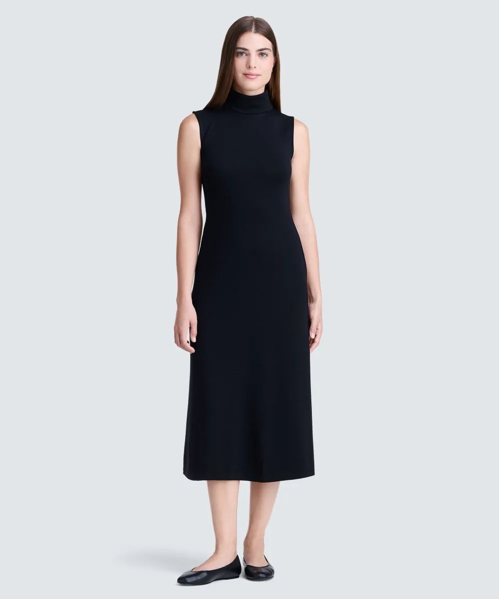 Women's Merino Turtleneck Dress 7