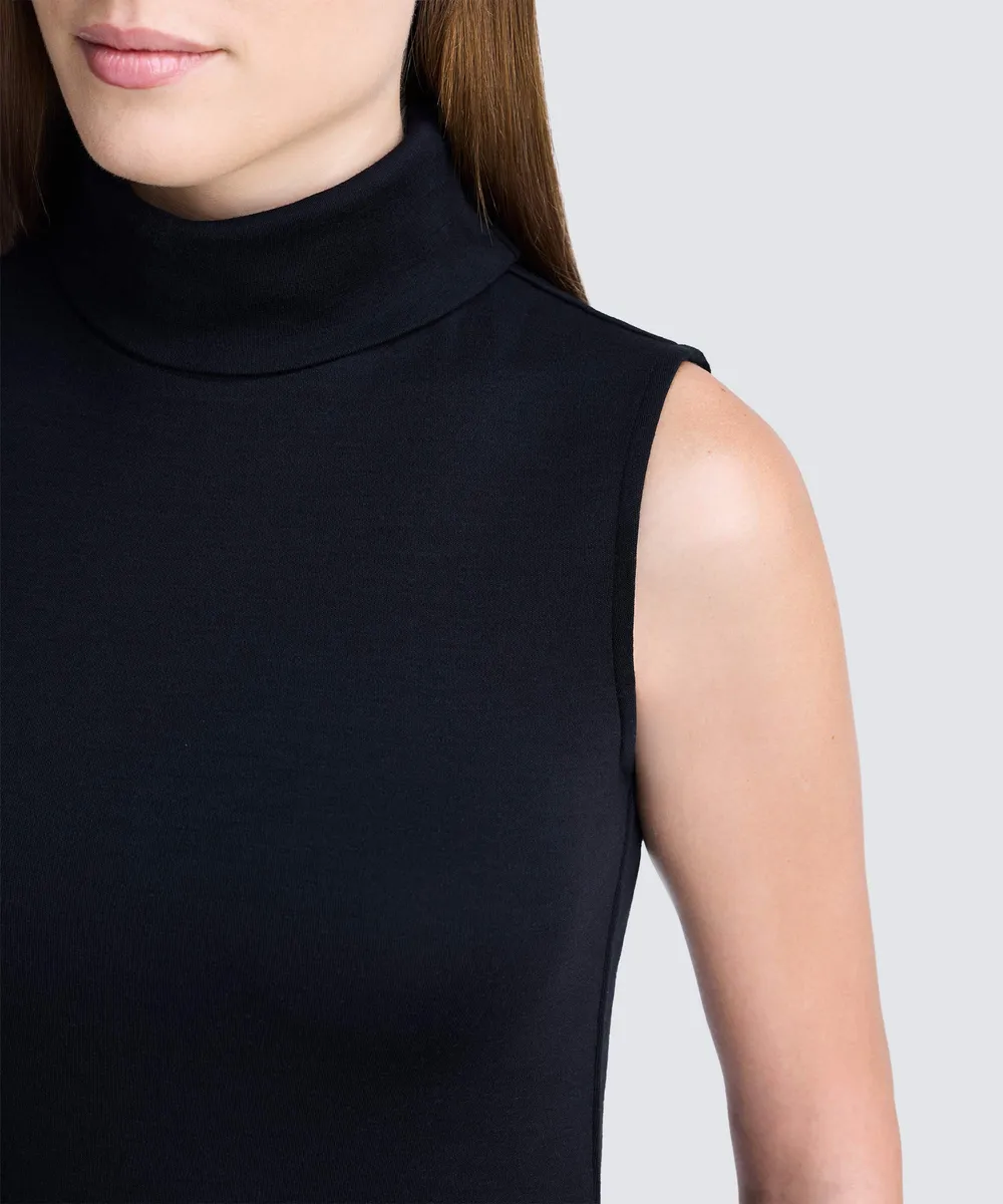 Women's Merino Turtleneck Dress 9