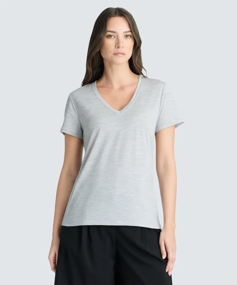Women's Merino V-Neck T-Shirt 12