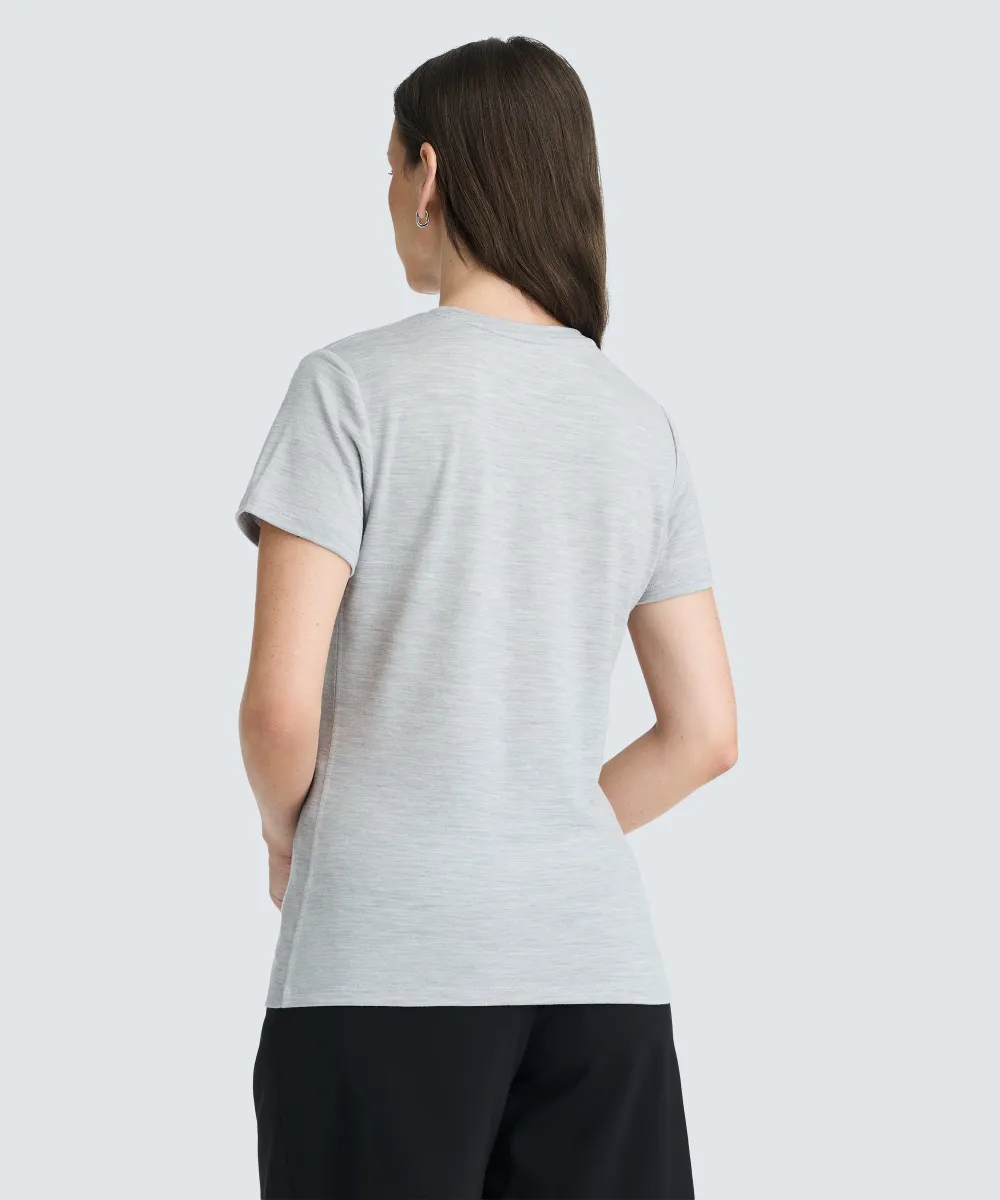 Women's Merino V-Neck T-Shirt 16