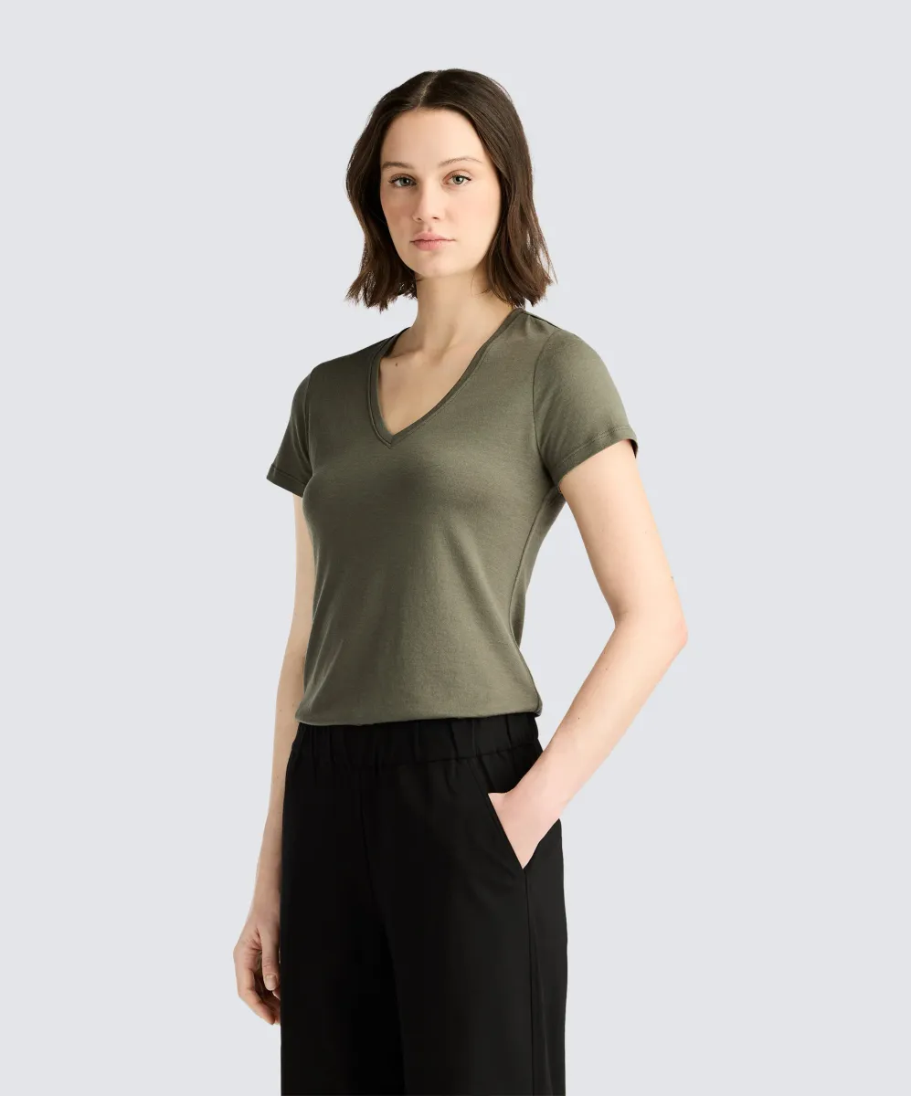Women's Merino V-Neck T-Shirt 28