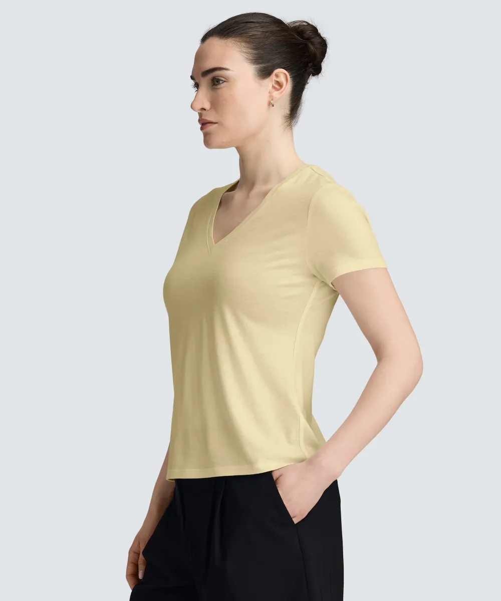 Women's Merino V-Neck T-Shirt 4