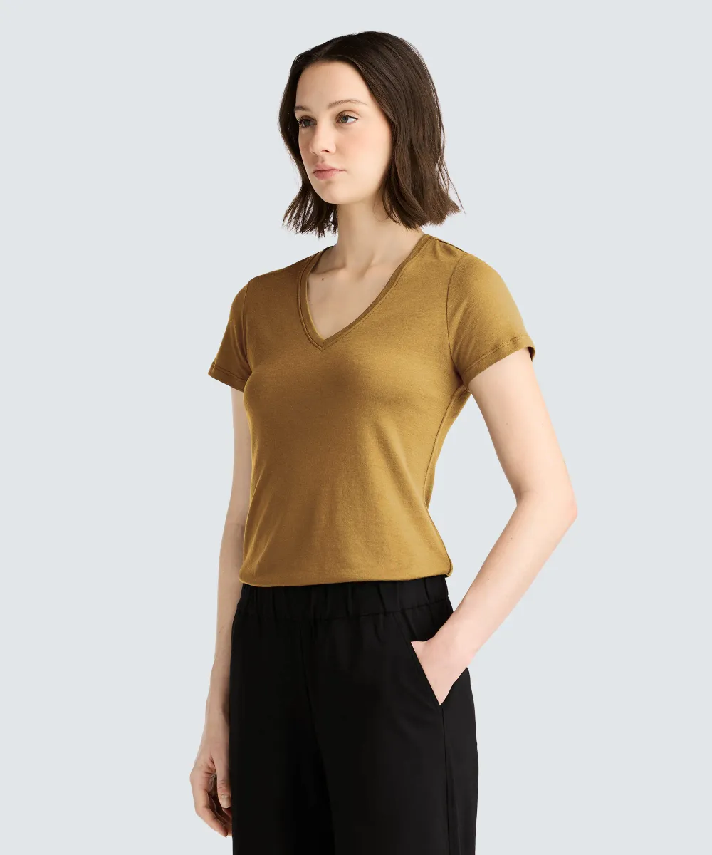 Women's Merino V-Neck T-Shirt 43