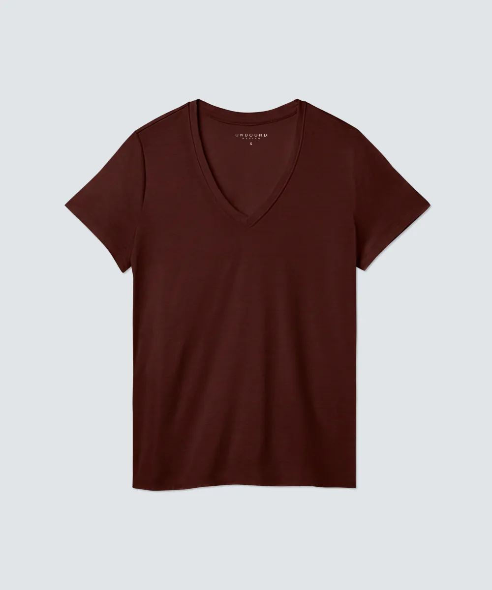 Women's Merino V-Neck T-Shirt 63
