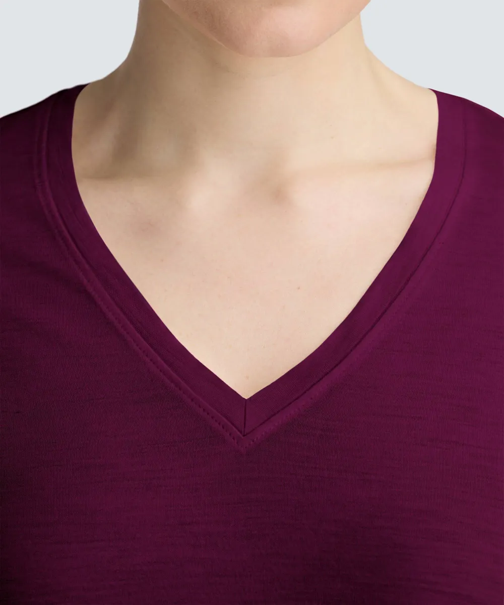 Women's Merino V-Neck T-Shirt 68